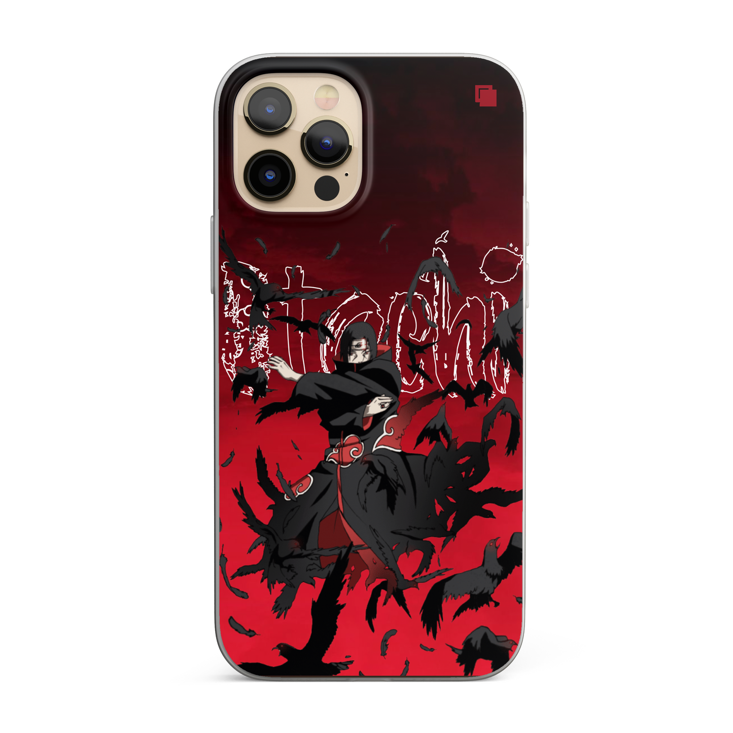 iPhone CP Print Case Itachi Crows