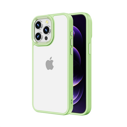 iPhone 16 ReDefine Metal Camera Tech TPU Clear Case