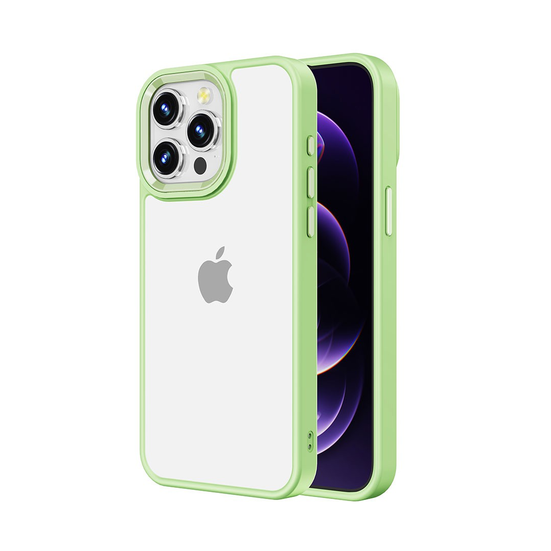 iPhone 15 ReDefine Metal Camera Tech TPU Clear Case