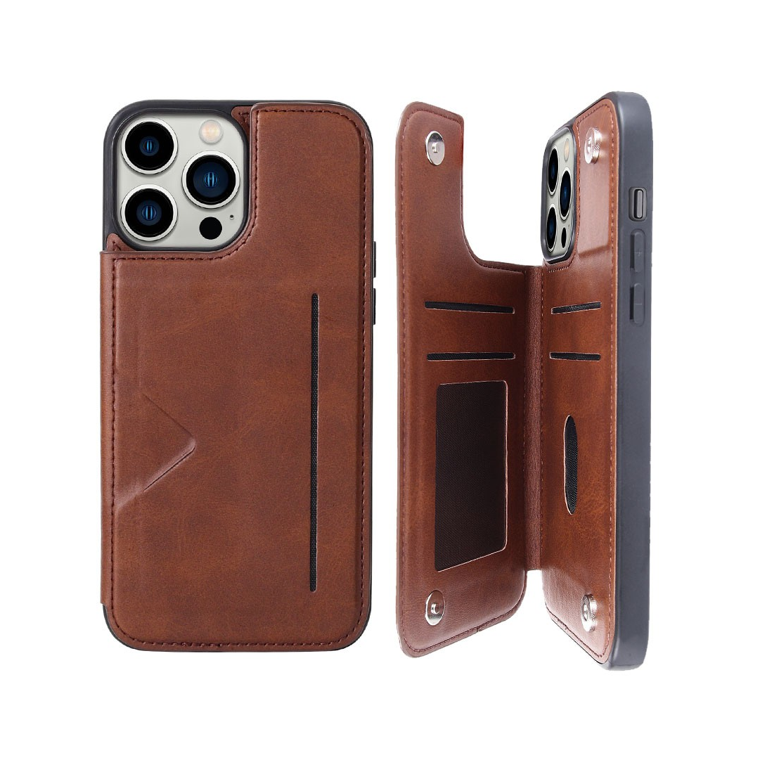 iPhone 15 Pro Hanman Back Flip Leather Wallet