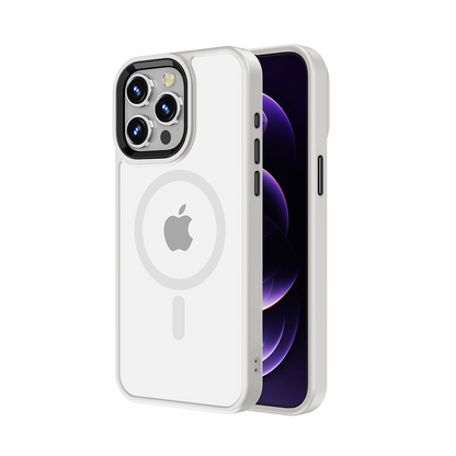 iPhone 15 ReDefine Metal Camera Magsafe Tech TPU Clear Case