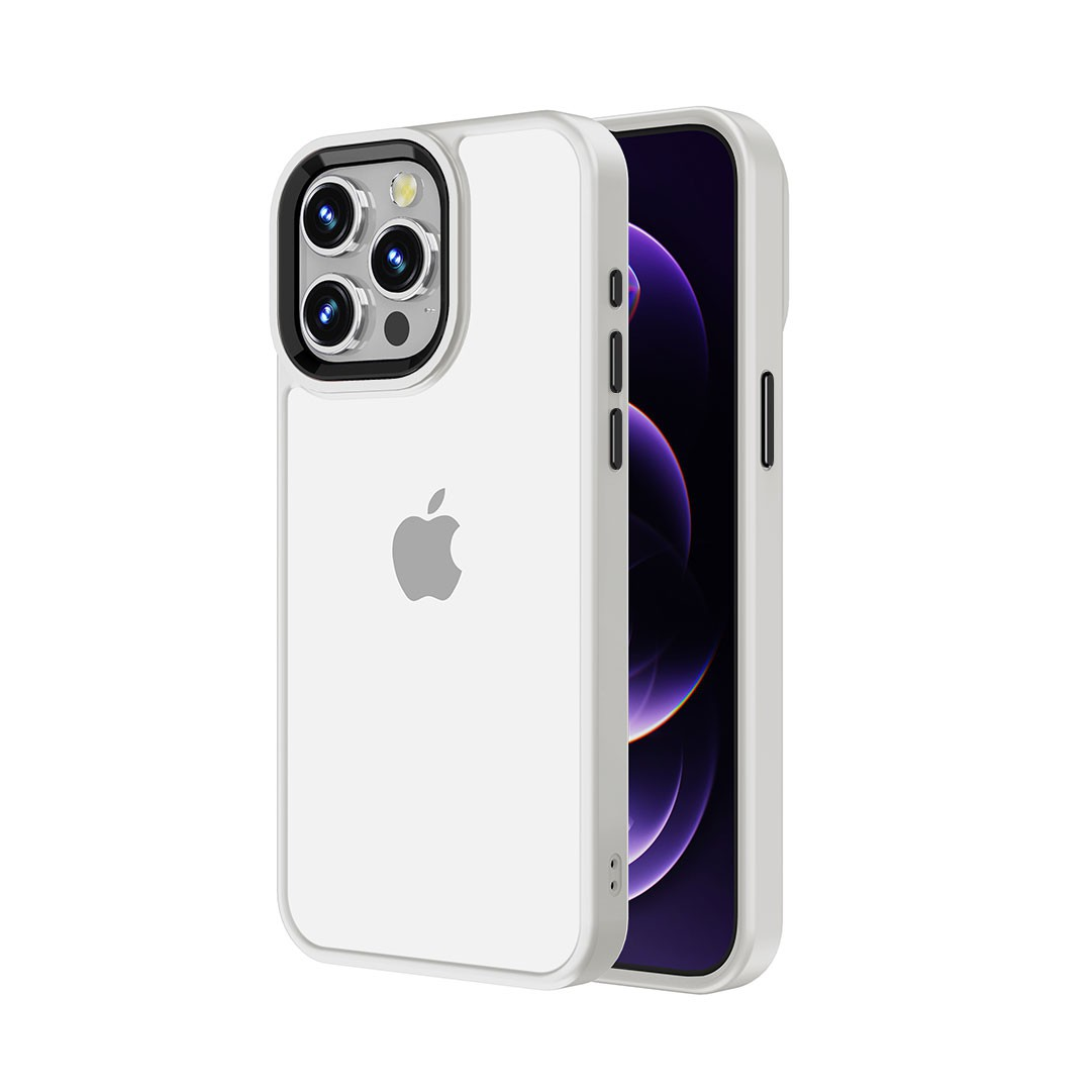 iPhone 16 ReDefine Metal Camera Tech TPU Clear Case