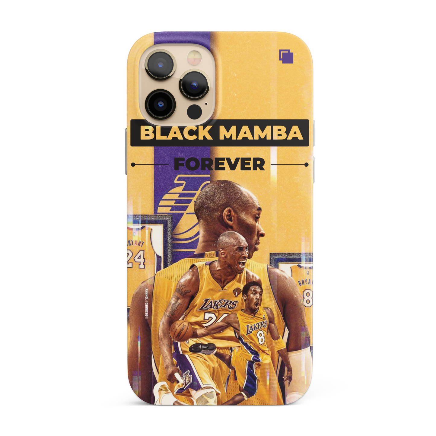 iPhone CP Print Case Kobe Career