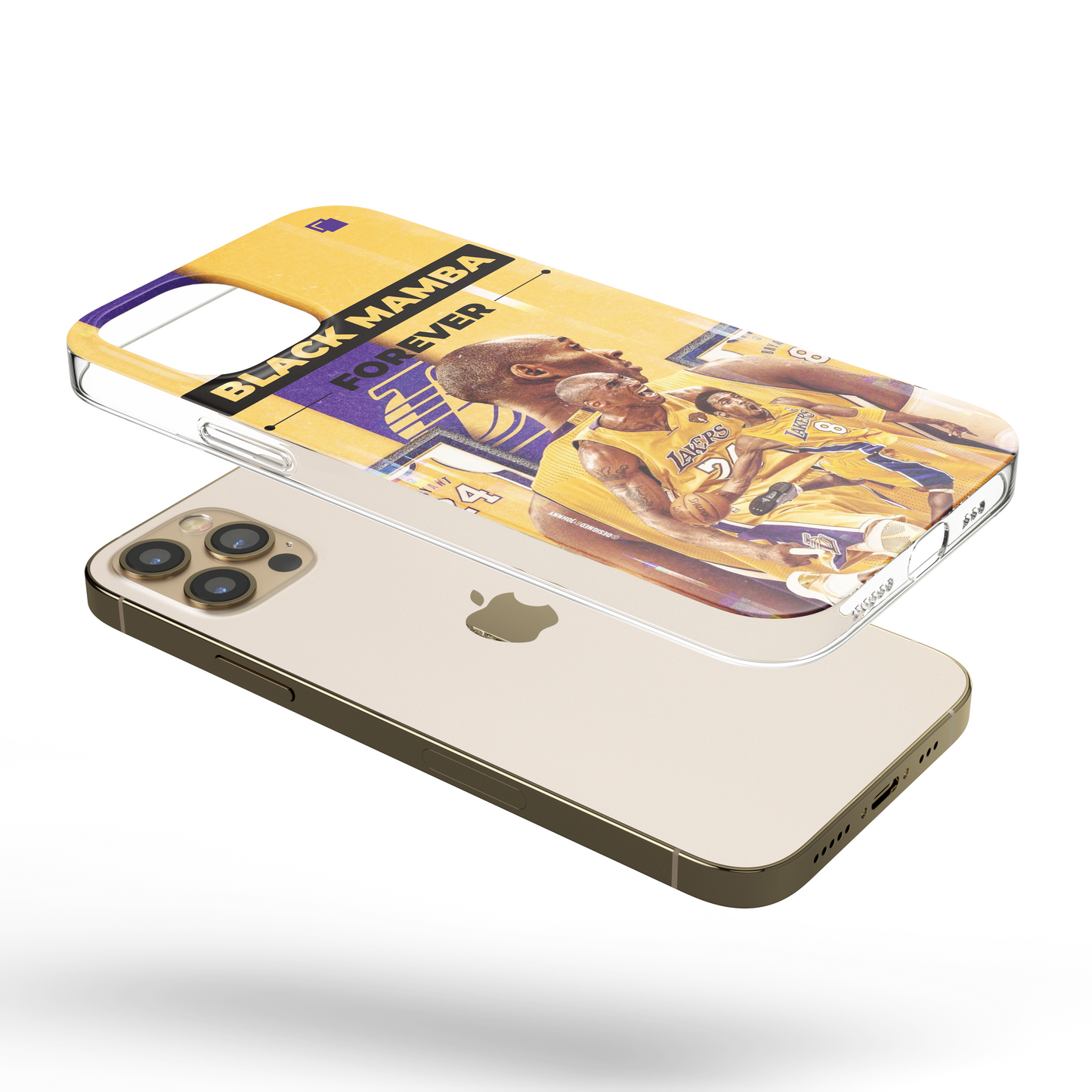 iPhone CP Print Case Kobe Mamba Forever