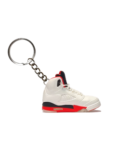 AJ5 Retro Fire Red (White/Red)