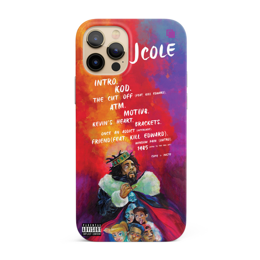 iPhone CP Print Case J Cole KOD