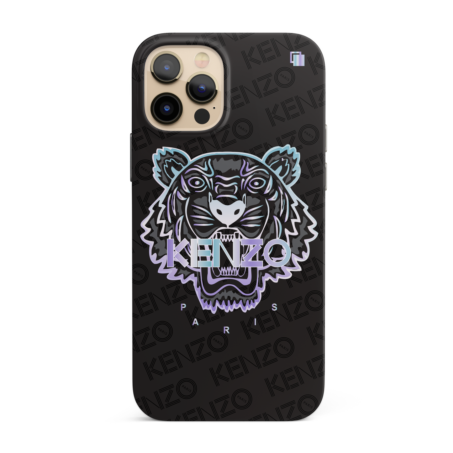 iPhone CP Print Case KNZ Tiger Iridescent