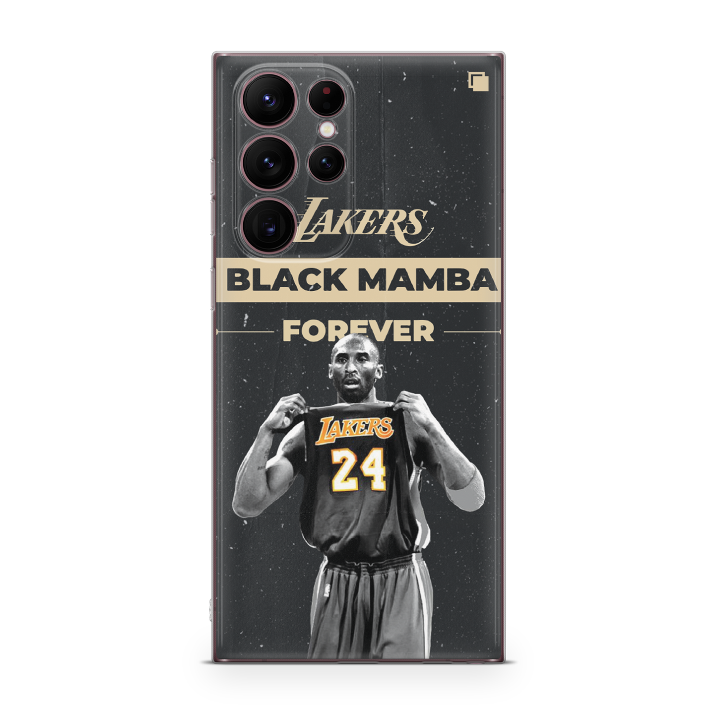 Samsung CP Print Case Kobe Black Mamba Forever