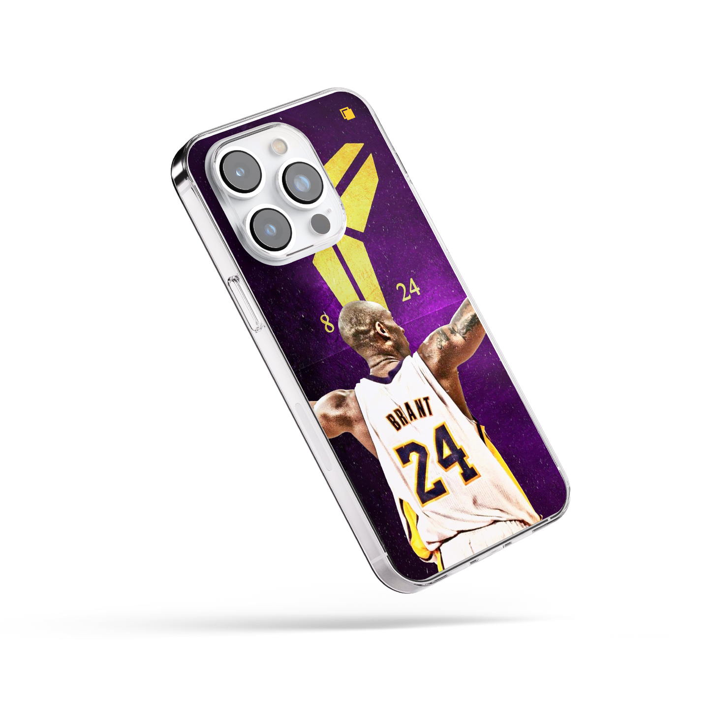 iPhone CP Print Case Kobe Live Forever