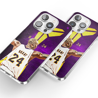 iPhone CP Print Case Kobe Live Forever