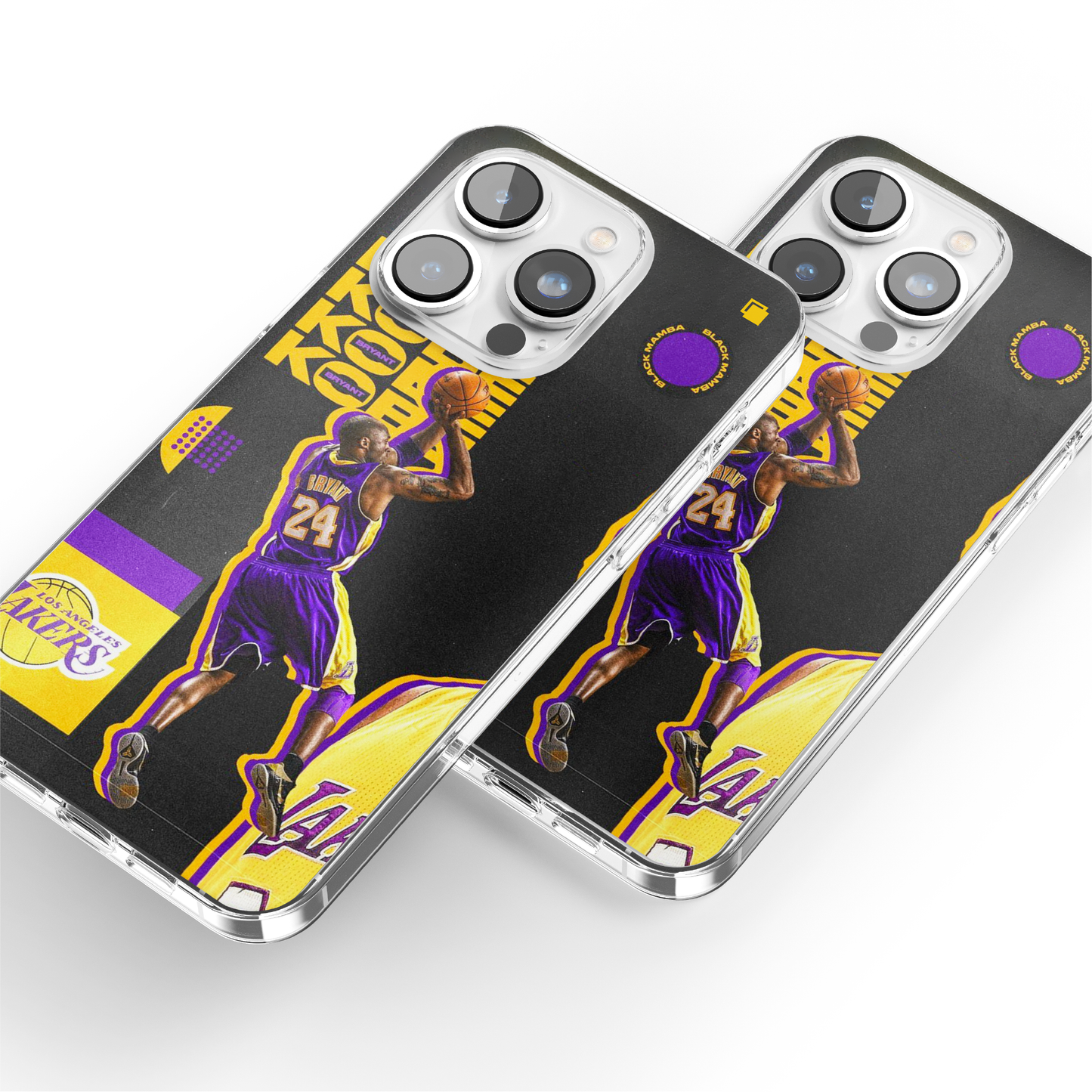 iPhone CP Print Case Kobe Rebound