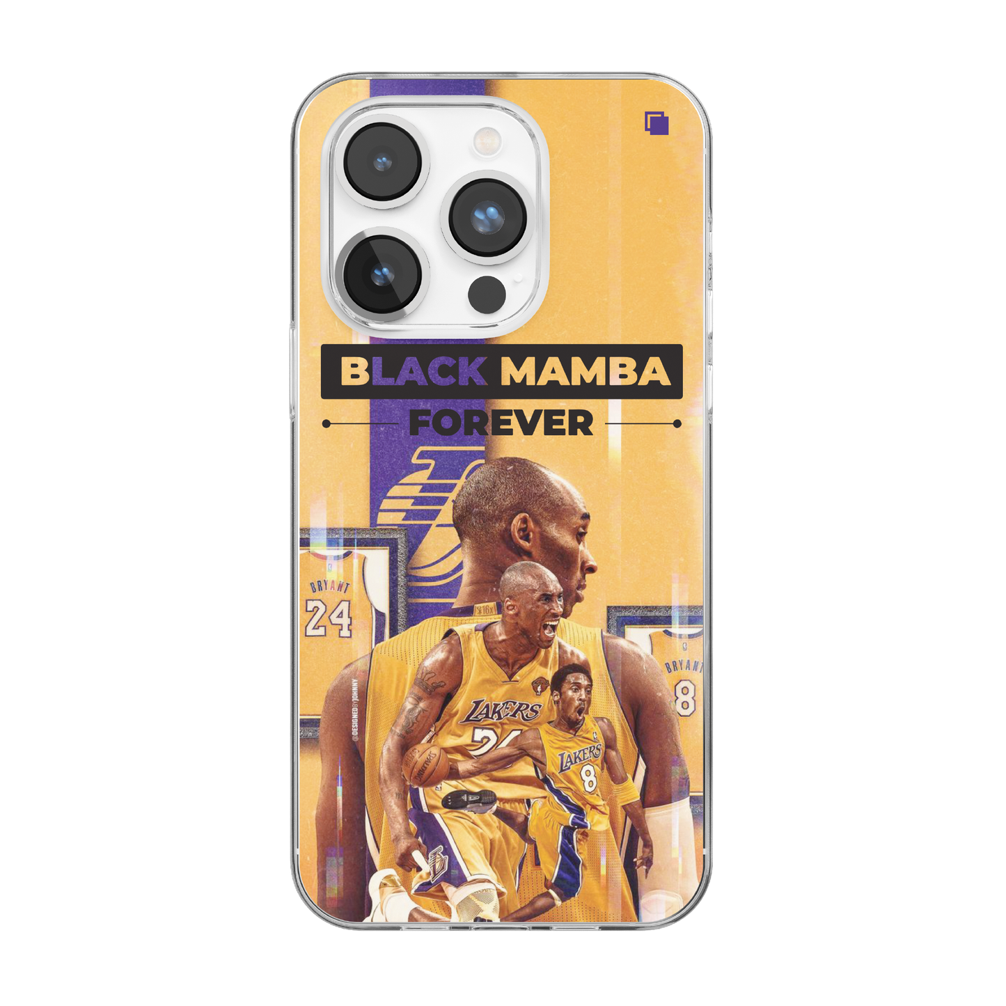 iPhone CP Print Case Kobe Career