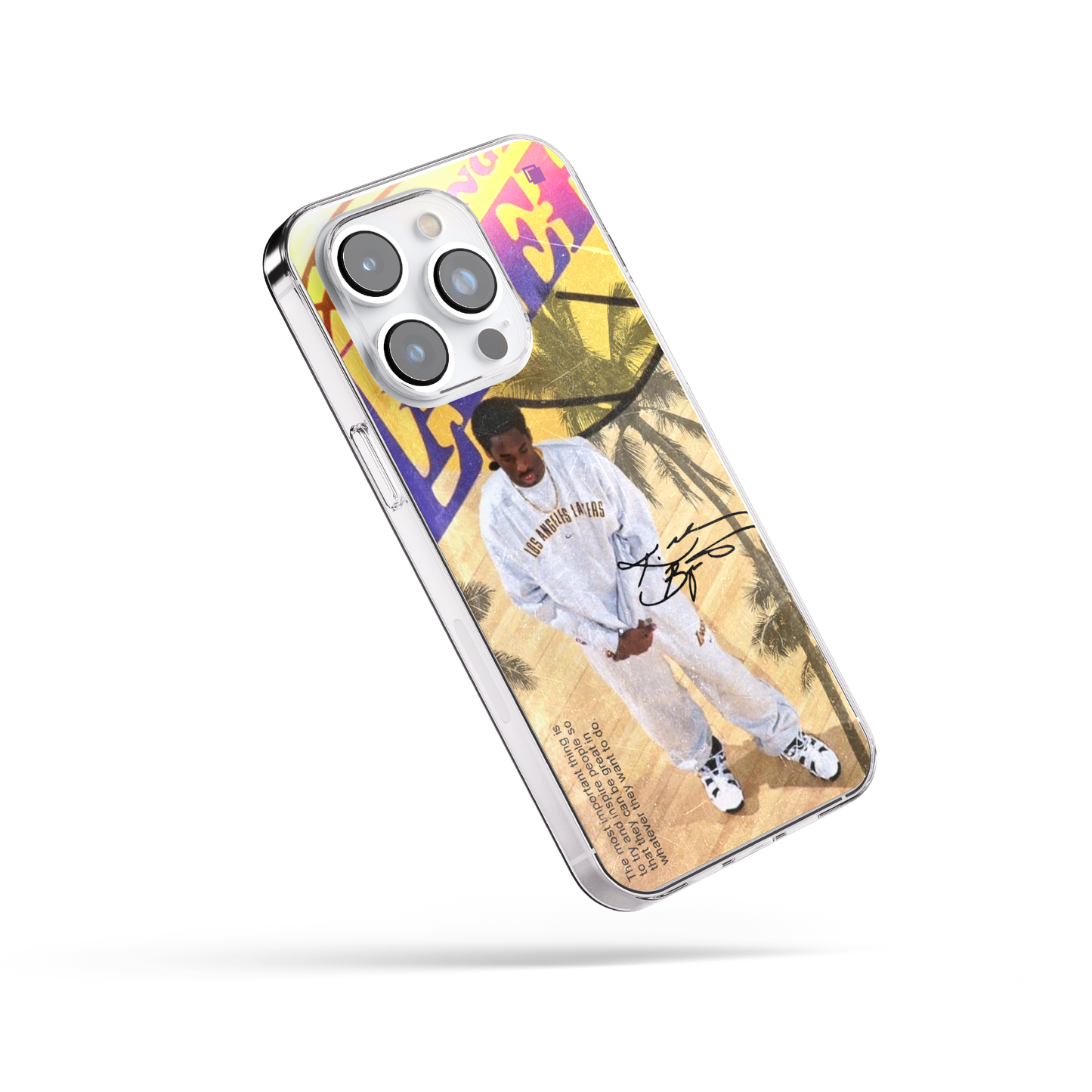 iPhone CP Print Case Kobe Staples Center