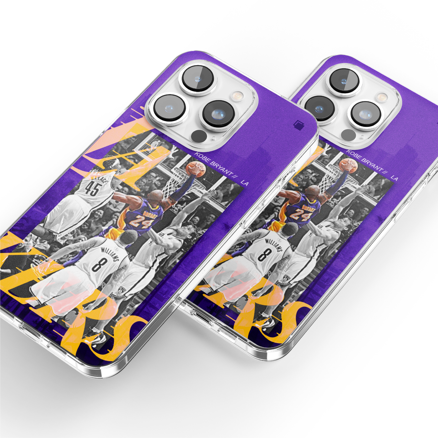 iPhone CP Print Case Kobe LA City