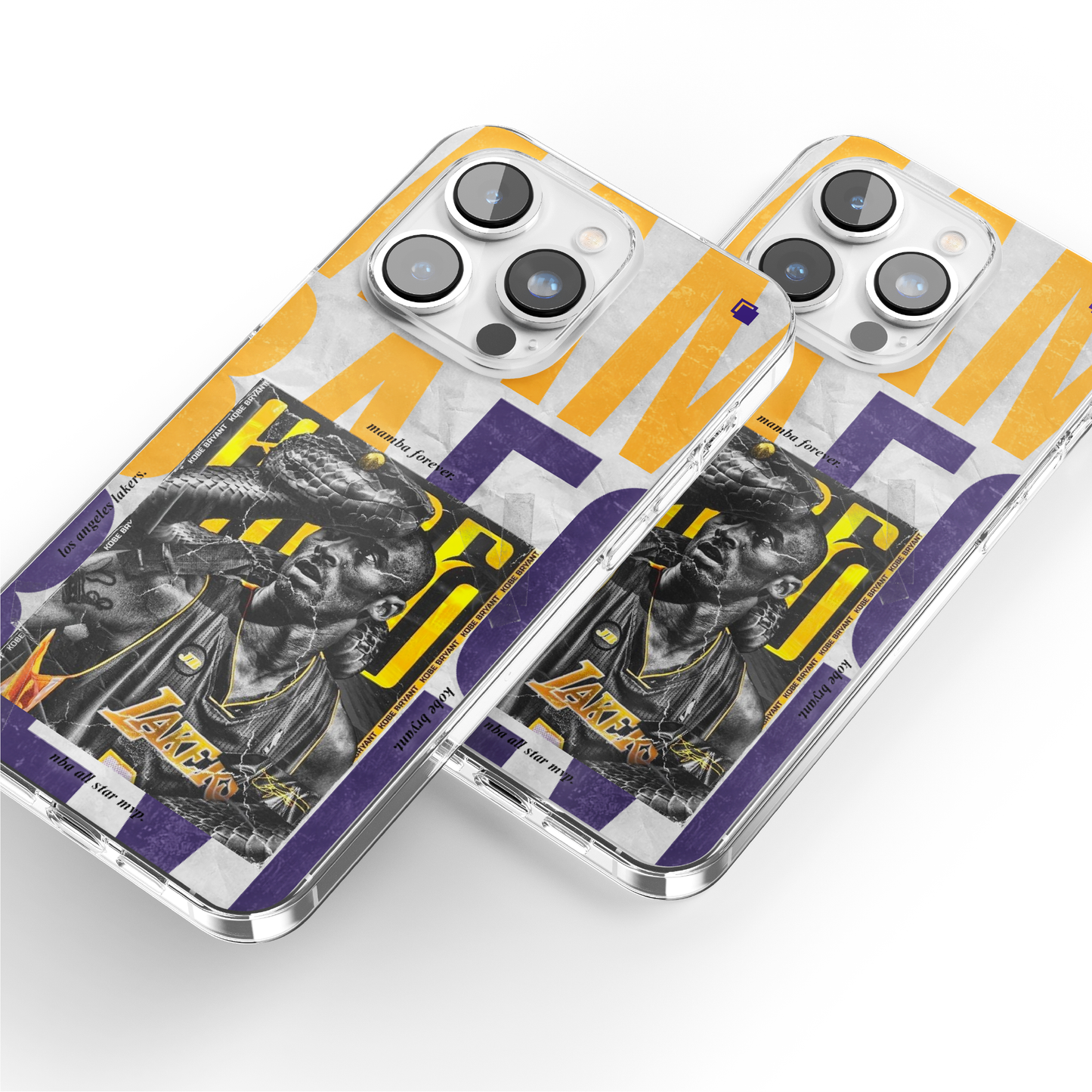 iPhone CP Print Case Kobe Front Page