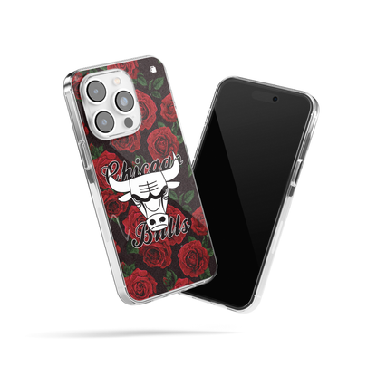 iPhone CP Print Case MJ Chicago Bulls Roses