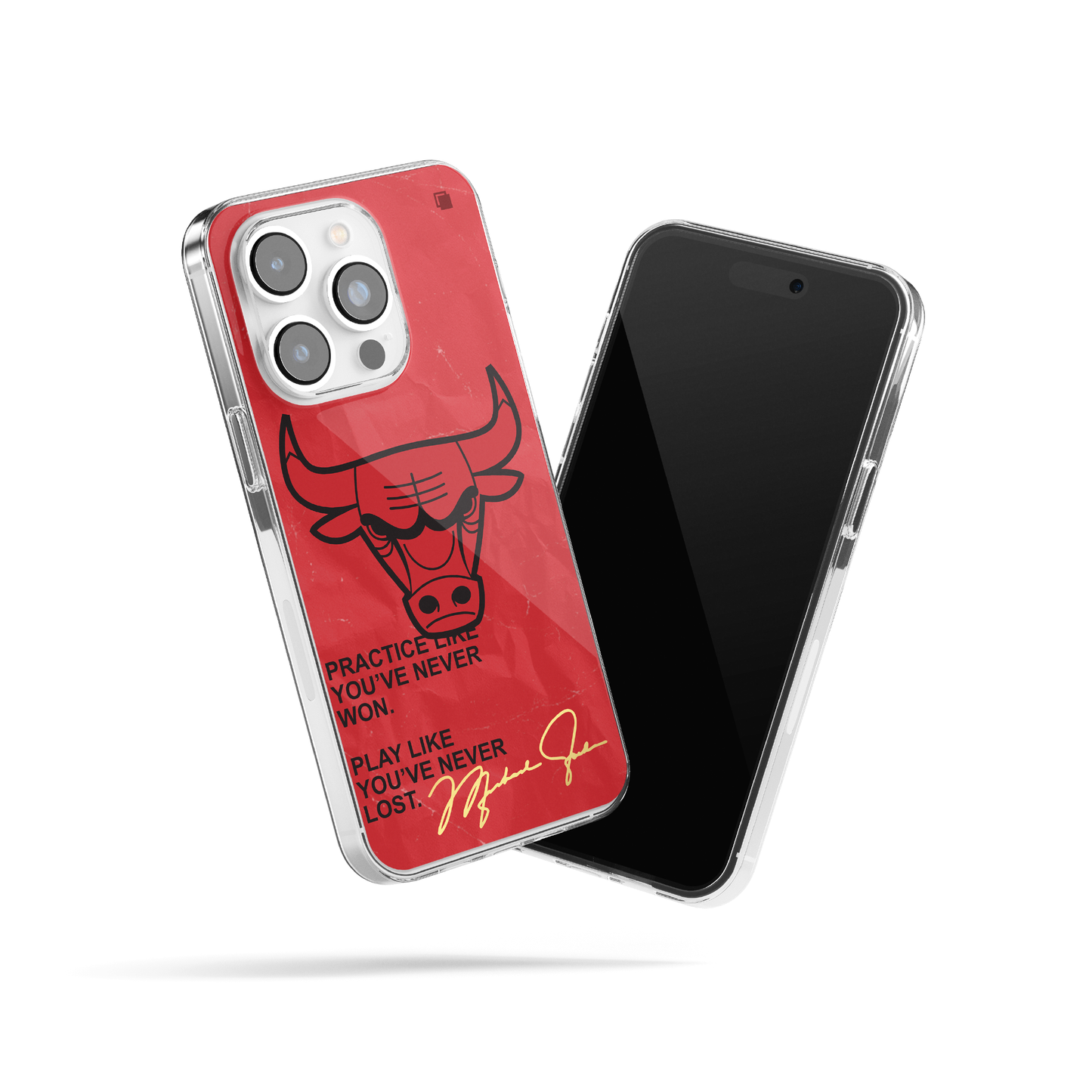 iPhone CP Print Case MJ Bulls Quote