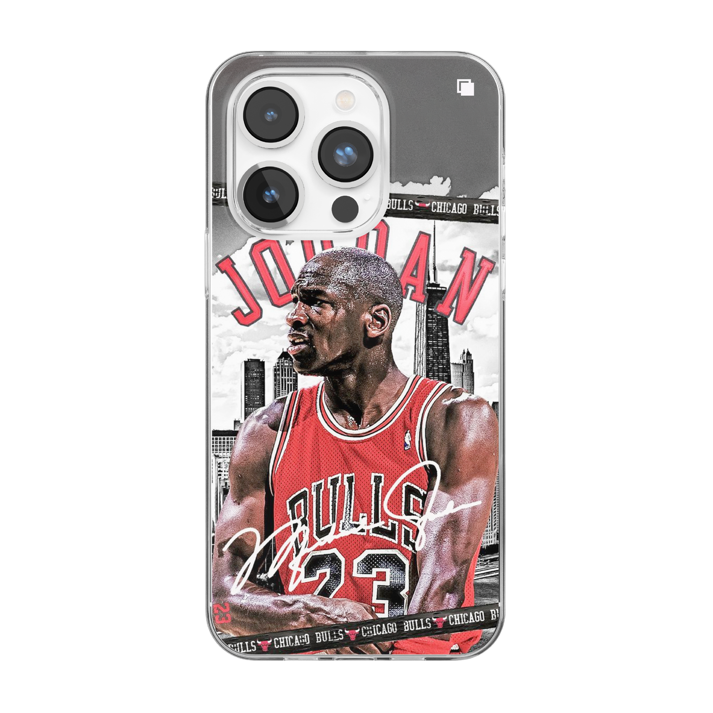 iPhone CP Print Case MJ Chicago City