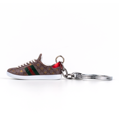 GG Ace Sneakers with Bee (Green/Red/Brown)