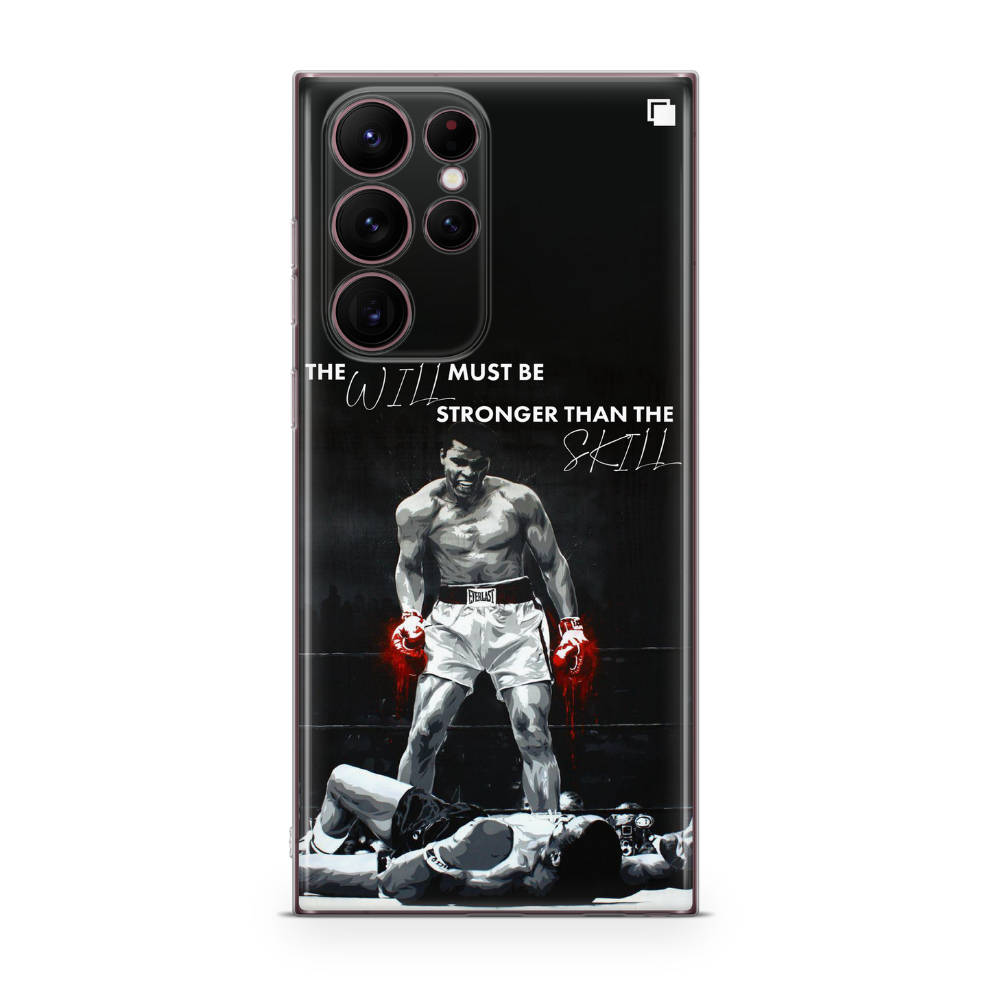 Samsung CP Print Case Muhammad Ali Stronger Will