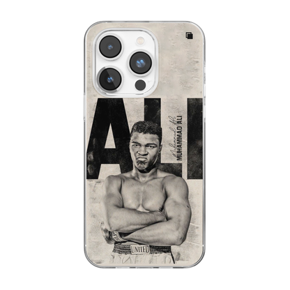 iPhone CP Print Case Muhammad Ali Crossed