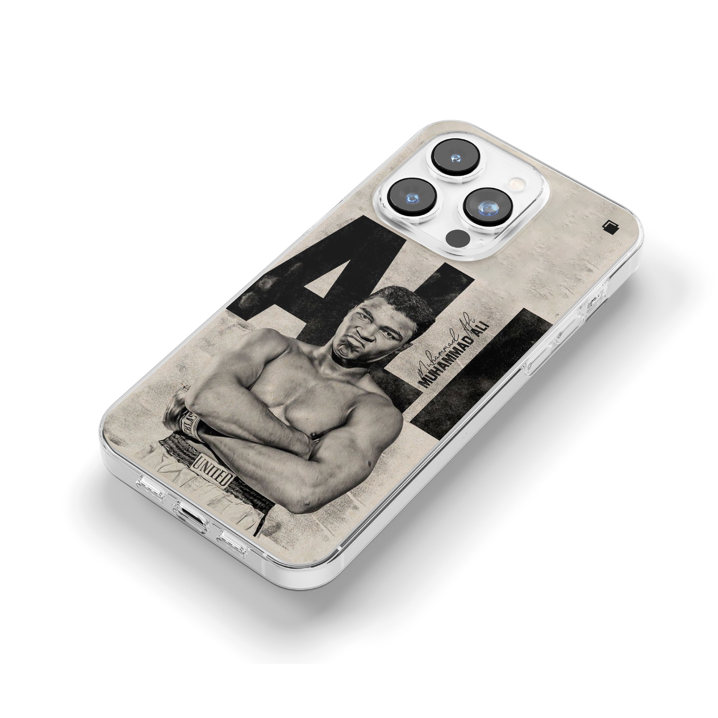 iPhone CP Print Case Muhammad Ali Crossed