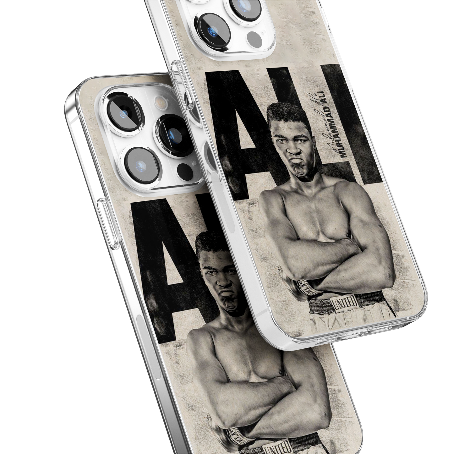 iPhone CP Print Case Muhammad Ali Crossed