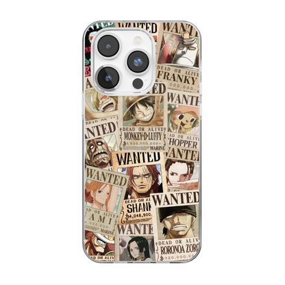 iPhone CP Print Case One Piece Most Wanted