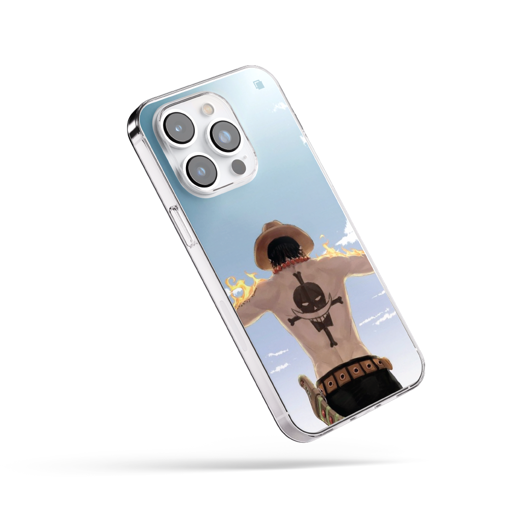 iPhone CP Print Case One Piece Ace Ignite