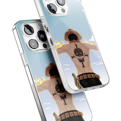 iPhone CP Print Case One Piece Ace Ignite