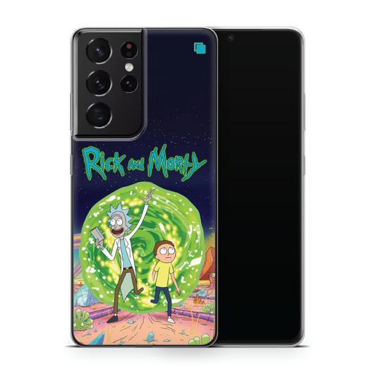 Samsung CP Print Case Rick & Morty Portal