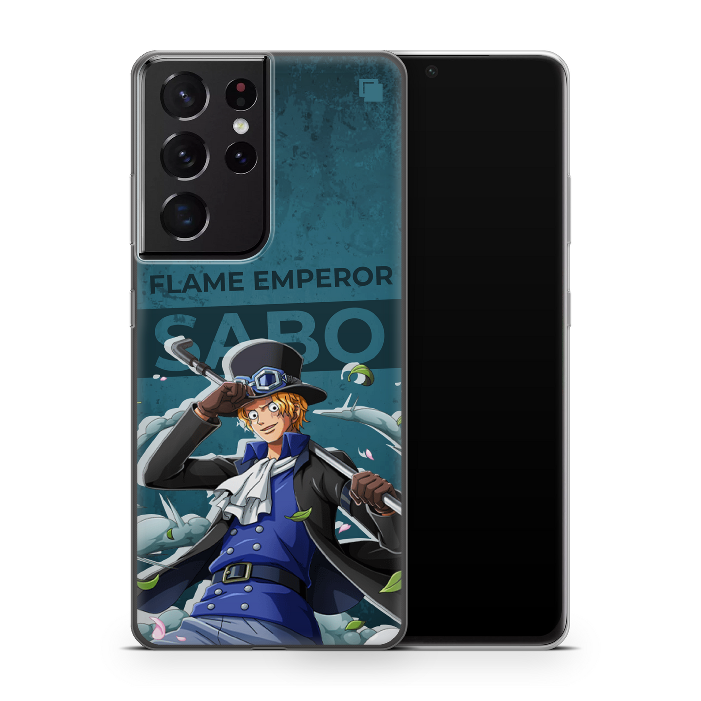 Samsung CP Print Case One Piece Flame Emperor Sabo