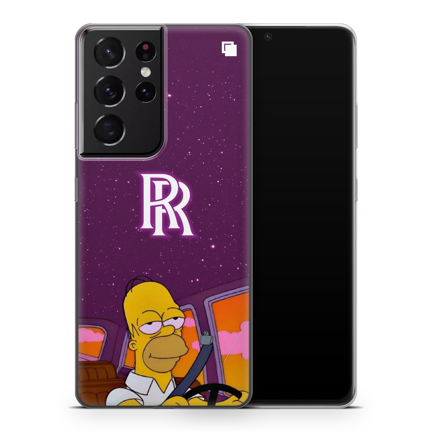 Samsung CP Print Case Homer Dazed