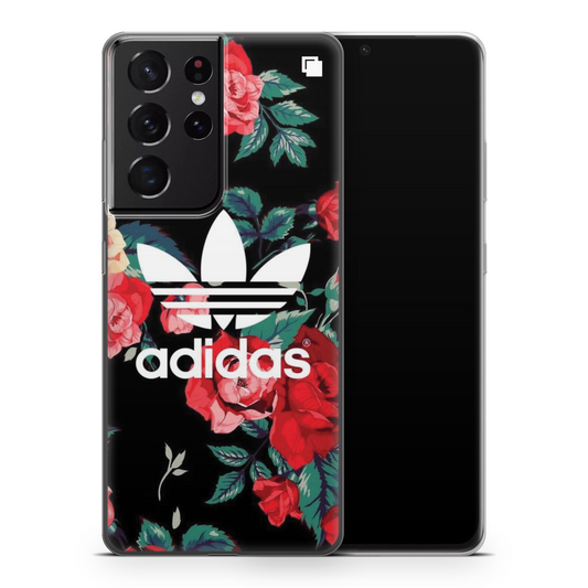 Samsung CP Print Case AD Trefoil Floral Black/Red