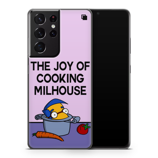 Samsung CP Print Case Cooking Milhouse