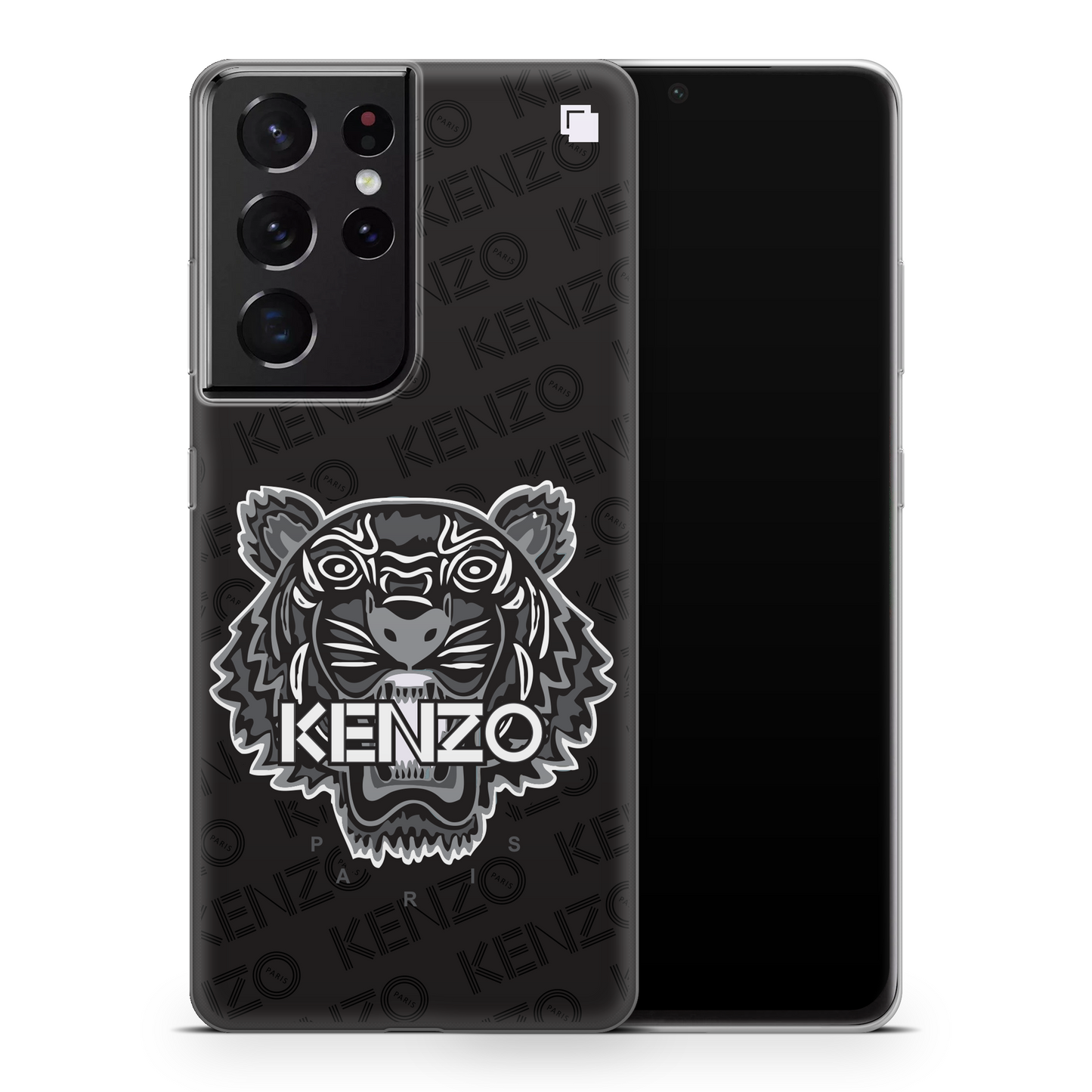 Samsung CP Print Case KNZ Tiger Monochrome