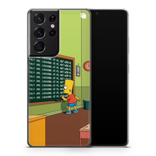 Samsung CP Print Case Bart Chalkboard