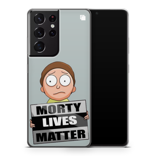 Samsung CP Print Case Morty Lives Matter