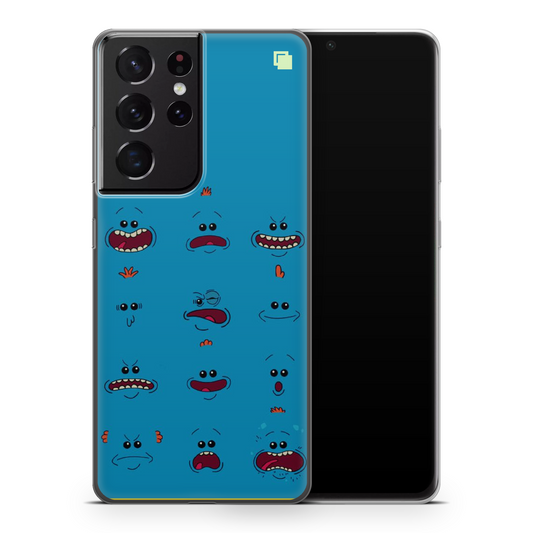 Samsung CP Print Case Mr Meeseeks Emotions