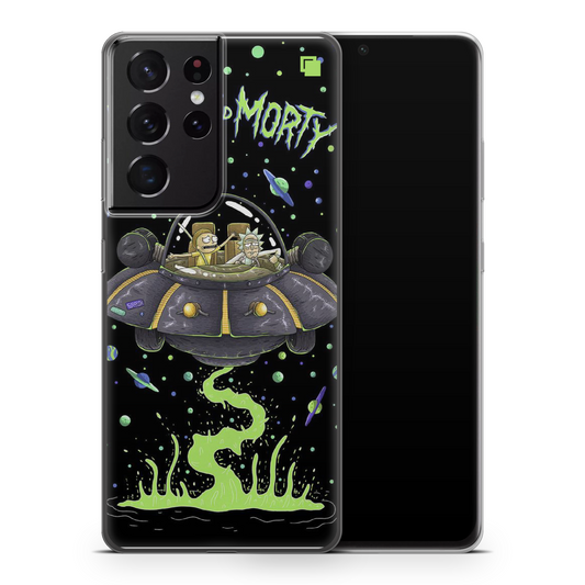 Samsung CP Print Case Rick & Morty Spaceship Classic