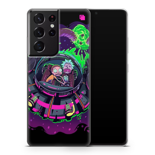 Samsung CP Print Case Rick & Morty Space Trip