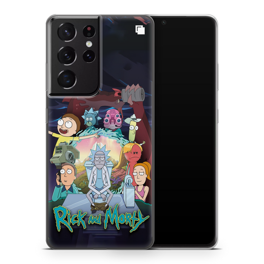 Samsung CP Print Case Rick & Morty Toilet Heaven