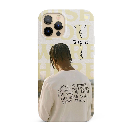 iPhone CP Print Case Travis Scott Wish You Were Here