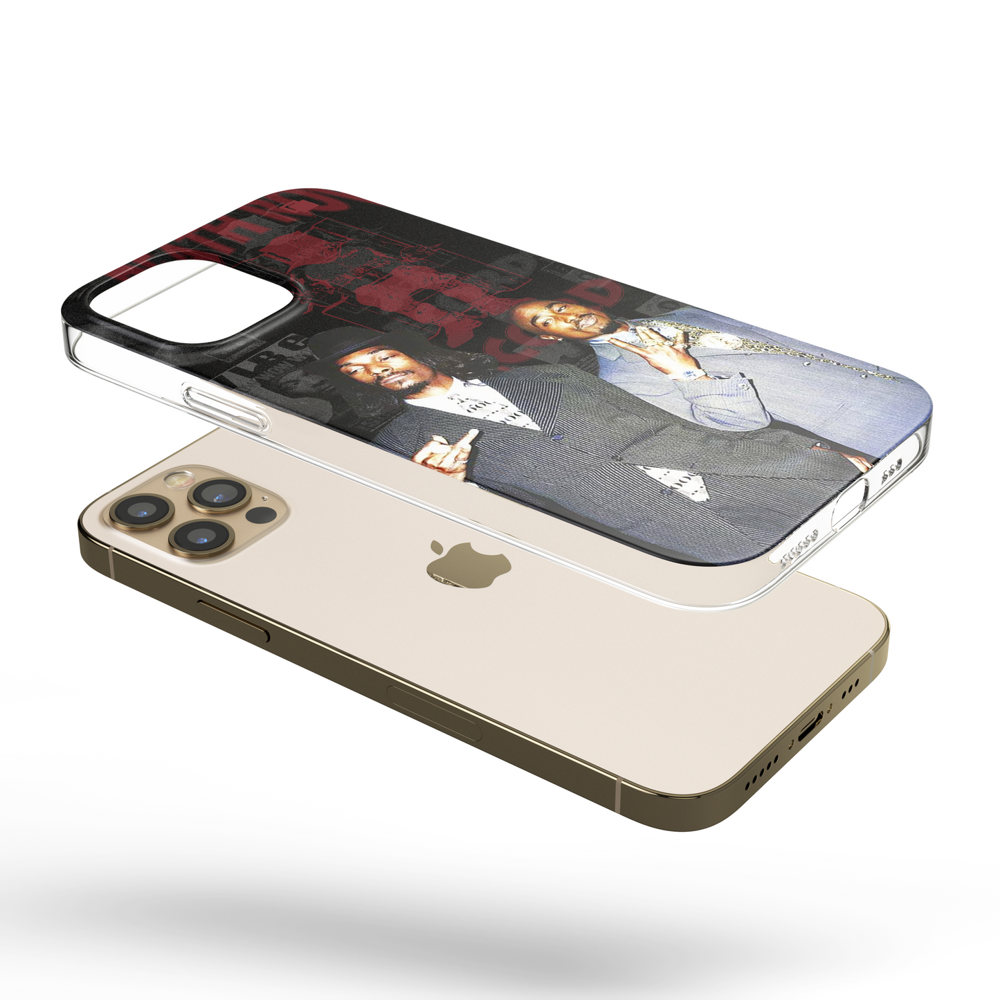 iPhone CP Print Case Tupac & Snoop Dogg Most Wanted