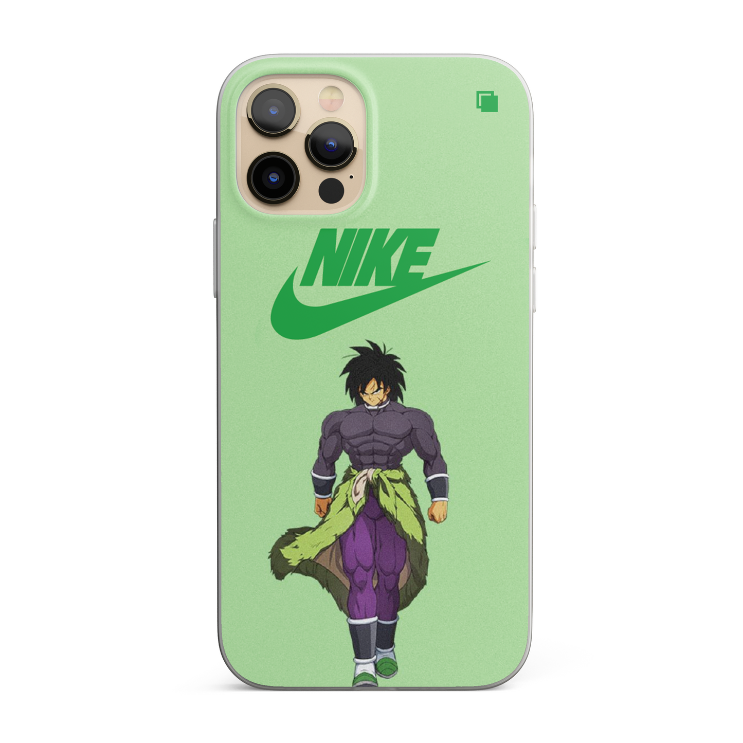 iPhone CP Print Case DBZ NK Broly Green