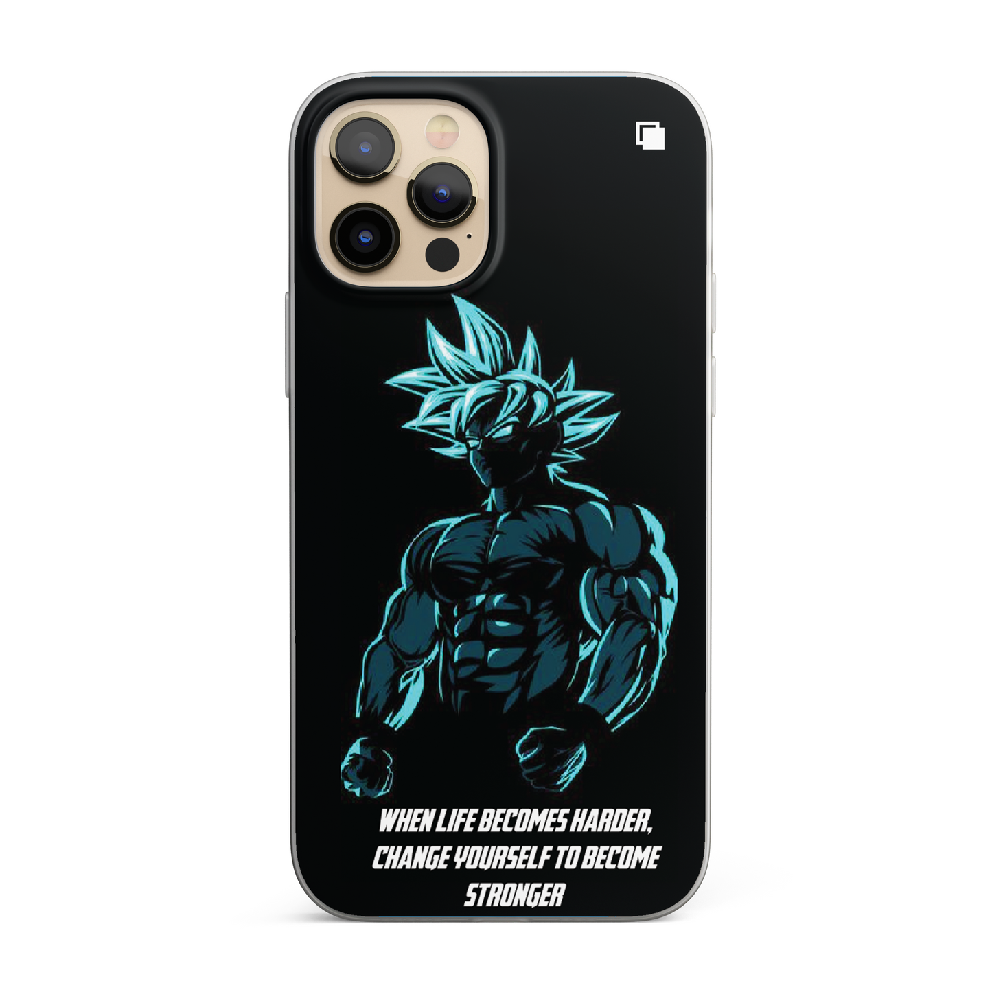 iPhone CP Print Case DBZ Goku Determined