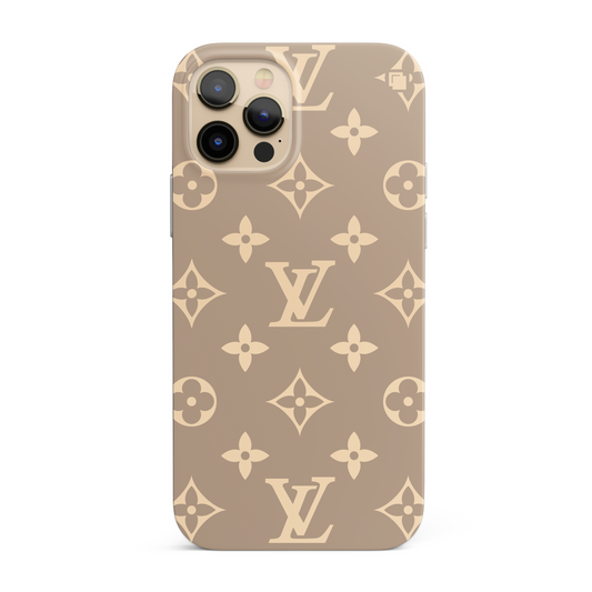 iPhone CP Print Case LV Tanned