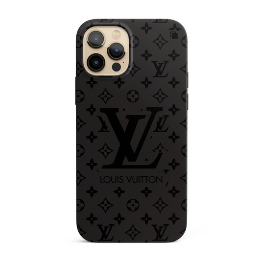 iPhone CP Print Case LV Triple Black