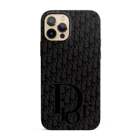 iPhone CP Print Case CD Triple Black