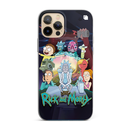 iPhone CP Print Case Rick & Morty Toilet Heaven